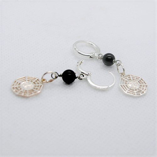 Yin Yang Dangle Earrings