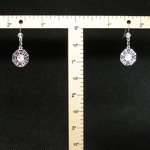 Yin Yang Drop Earrings