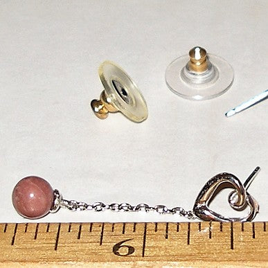 Rhodonite Dangle Earrings