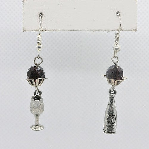 Wine Earrings