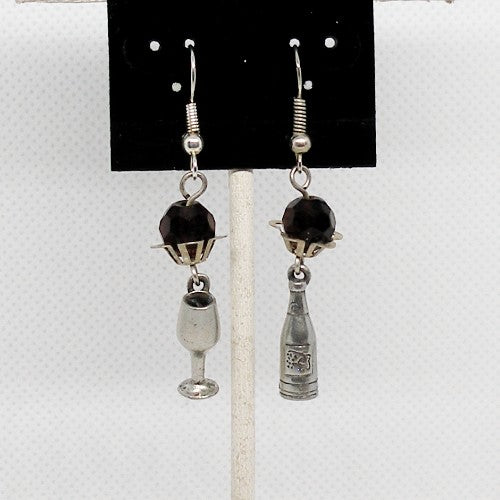 Wine Earrings