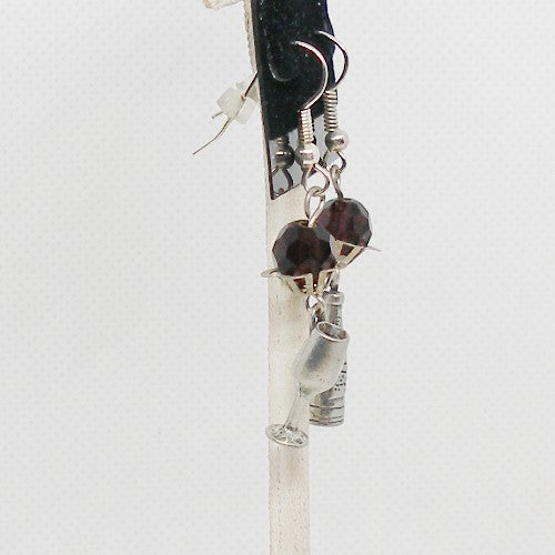 Wine Earrings