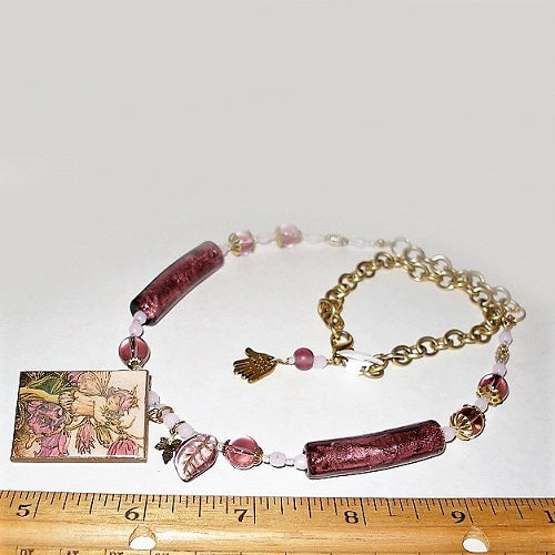 Purple Fairy Necklace