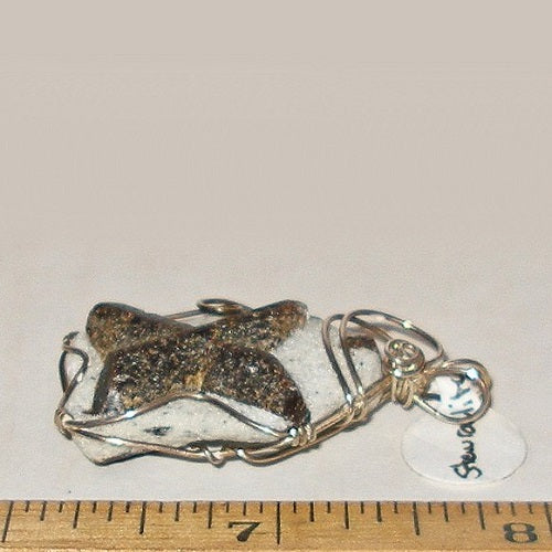 Staurolite Pendant