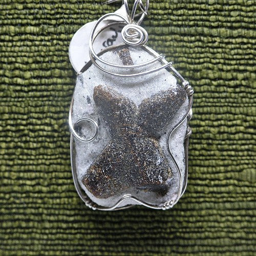 Staurolite Pendant