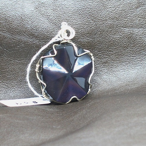 Rainbow Obsidian Star Pendant