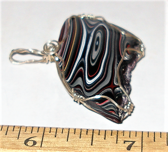 Fordite Pendant