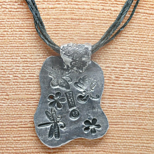 Pure silver Medallion  Pendant Necklace