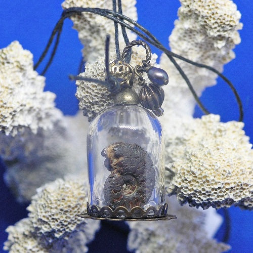 Pyrite Ammonite Pendant