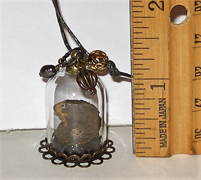 Pyrite Ammonite Pendant
