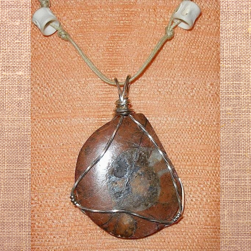 Ammonite Fossil Necklace