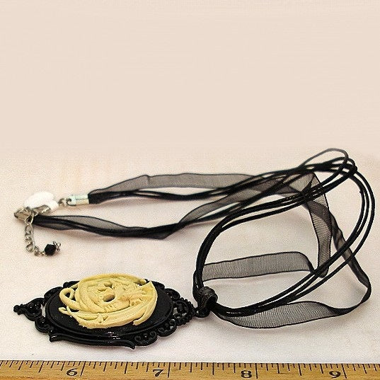 Dragon Cameo Necklace