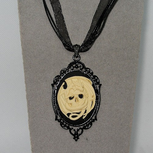 Dragon Cameo Necklace