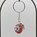 Lampwork Glass Keyring
