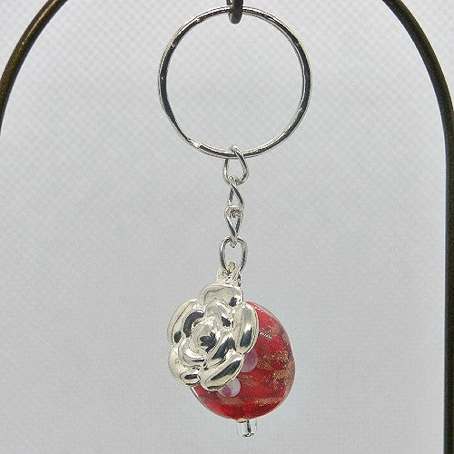 Lampwork Glass Keyring