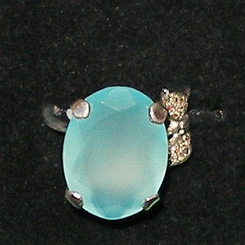 Chalcedony Statement Ring