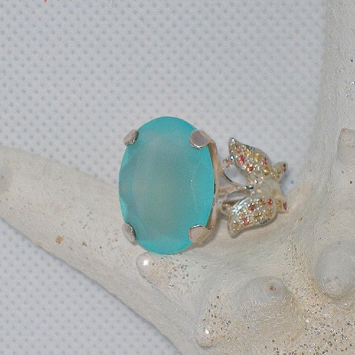 Chalcedony Statement Ring