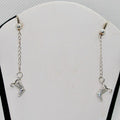 Sterling Christmas Stocking Earrings