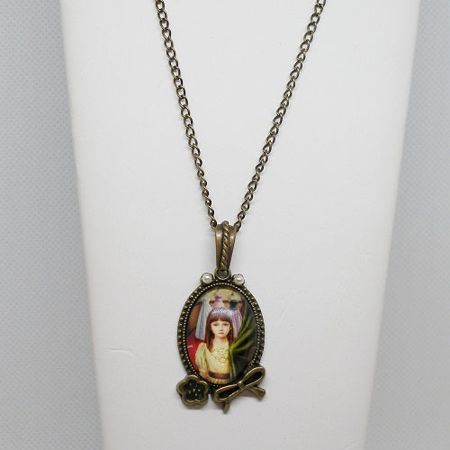 Girl Behind the Curtain Necklace