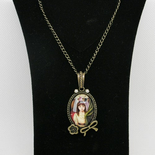 Girl Behind the Curtain Necklace