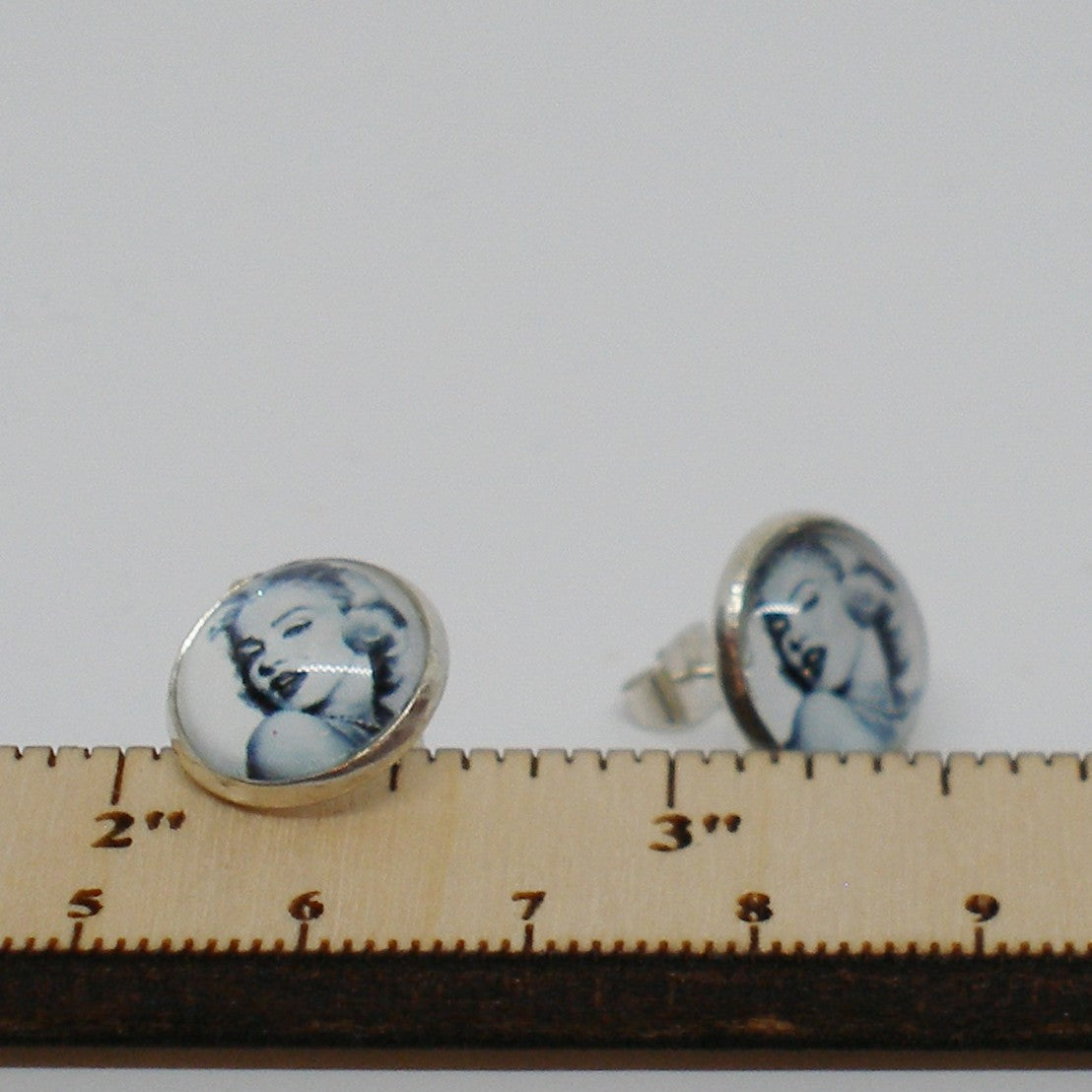 Marilyn Monroe Stud Earrings