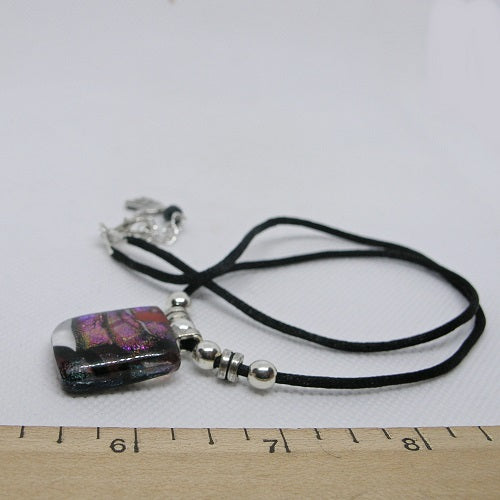Dichroic Glass Necklace