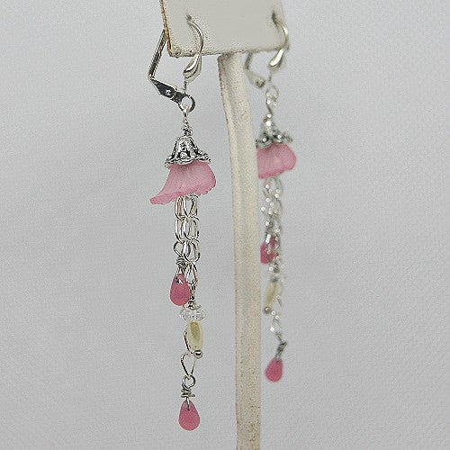 Springtime Flower Dangle Earrings