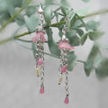 Springtime Flower Dangle Earrings
