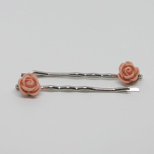 Dainty Rose Hair Pins
