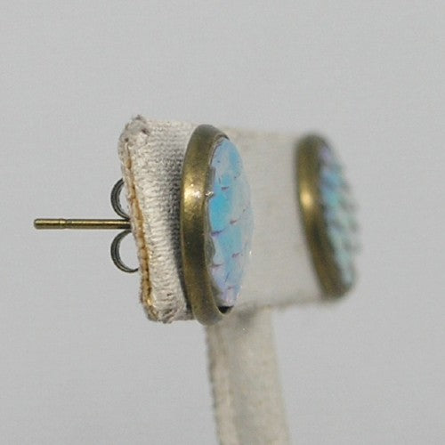 Mermaid Scales Stud Earrings