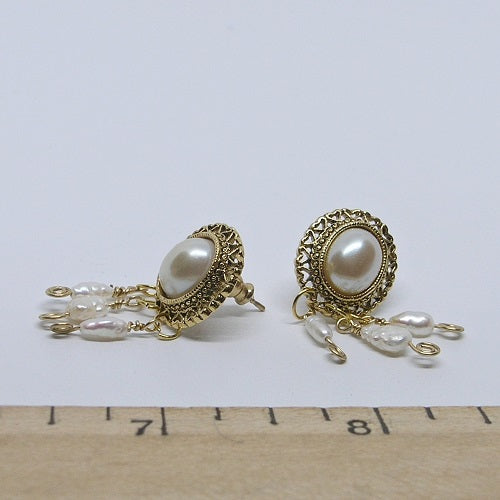 Repurposed Retro Earrings