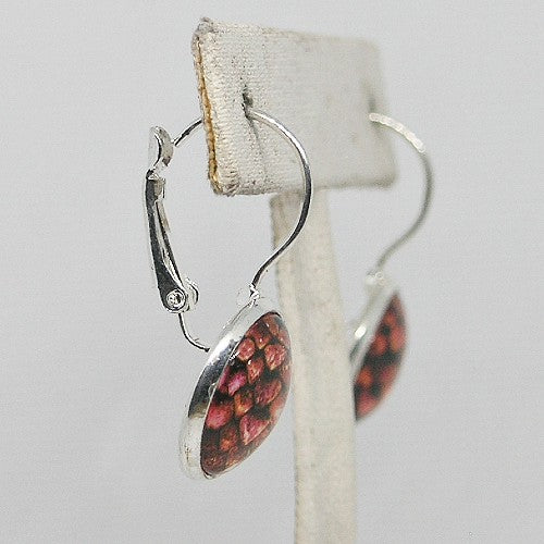 Dragon Scale Drop Earrings