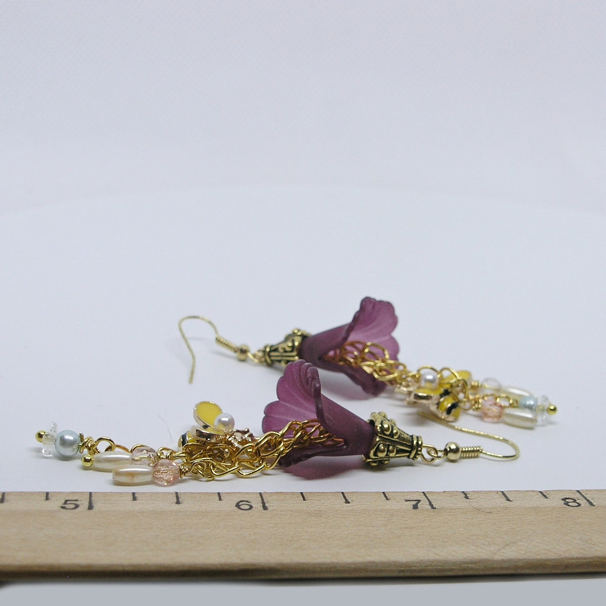 Honey Bee Dangle Earrings