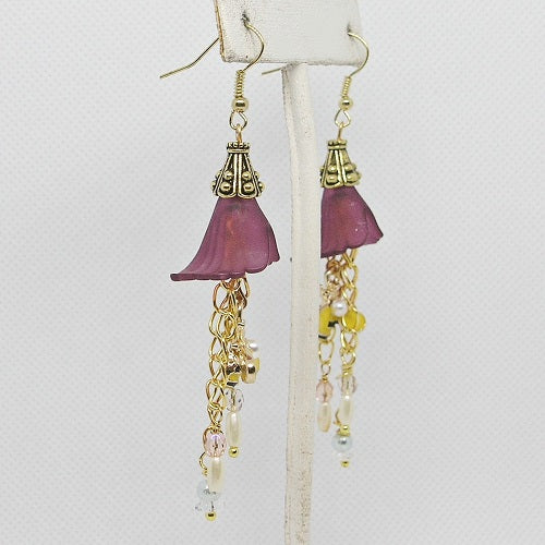 Honey Bee Dangle Earrings