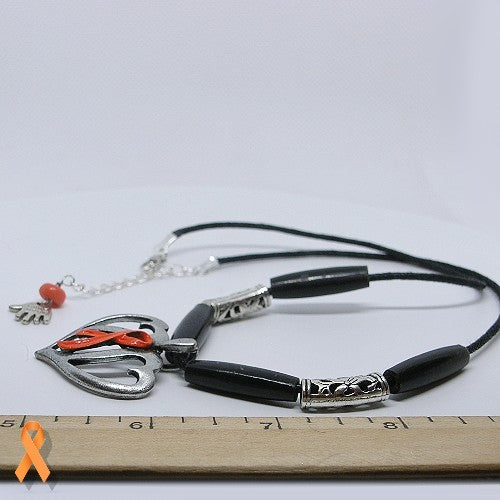 Hearts for MS Necklace
