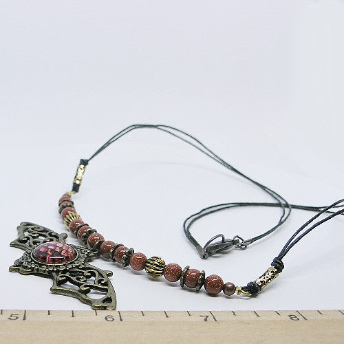 Scaley Dragon Wings Necklace