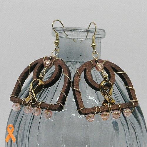 Wooden Dangle Earrings