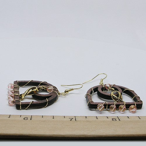 Wooden Dangle Earrings