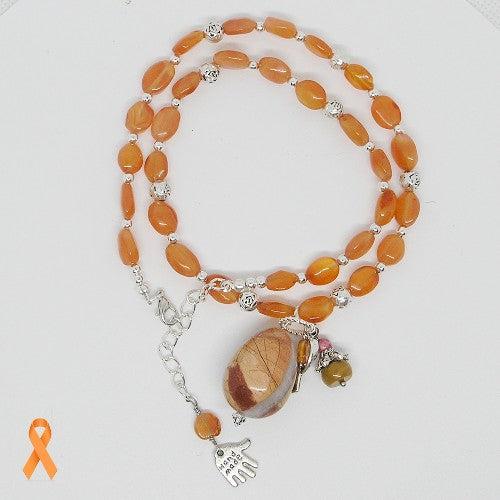 Jasper and Carnelian Necklace