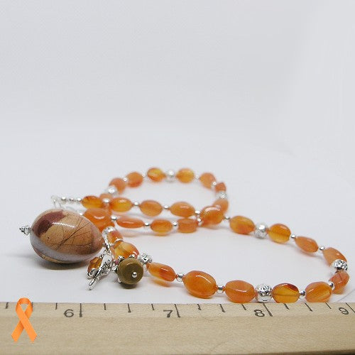 Jasper and Carnelian Necklace