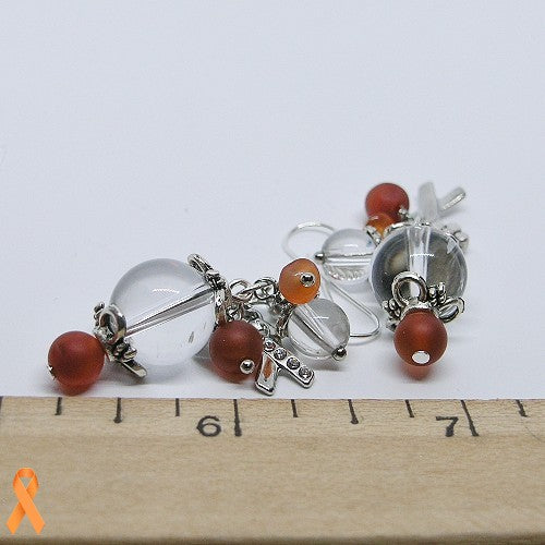 Quartz Dangle Earrings