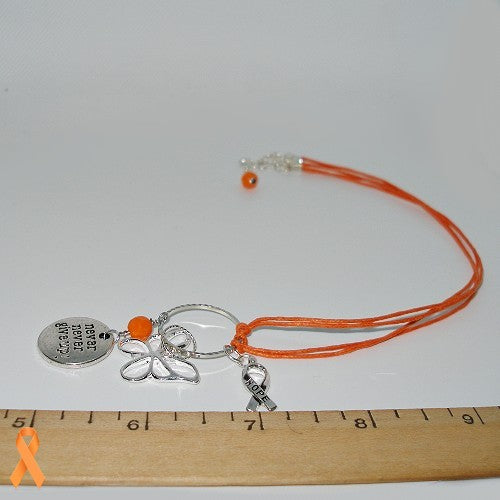Never Give Up Butterfly Necklace