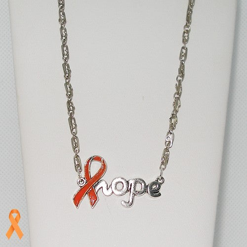 Hope Ribbon Necklace