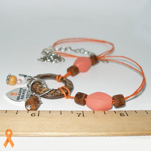 Coconut Shell Boho Charm Necklace