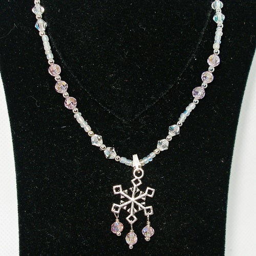 Crystal Snowflake Necklace