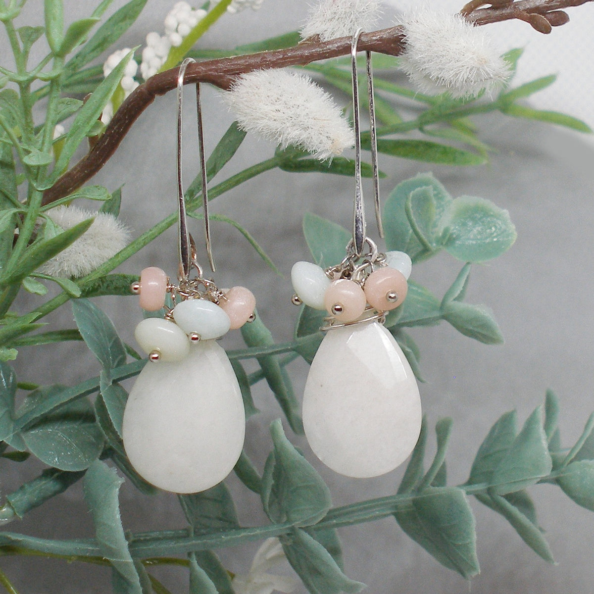 Amazonite Dangle Earrings