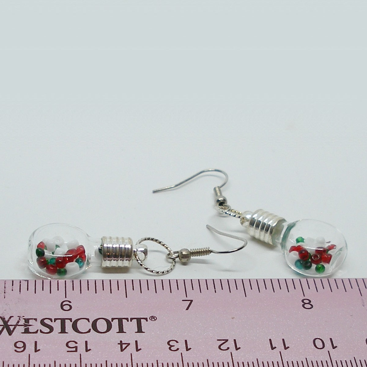 Christmas Bottle Earrings