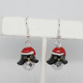 Christmas Penguin Earrings