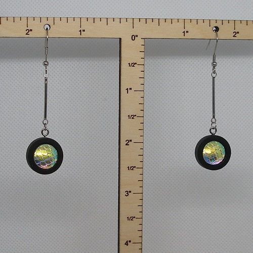 Mermaid Scale Dangle Earrings