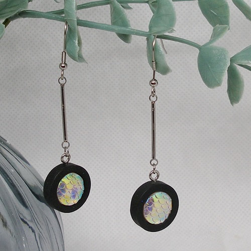Mermaid Scale Dangle Earrings